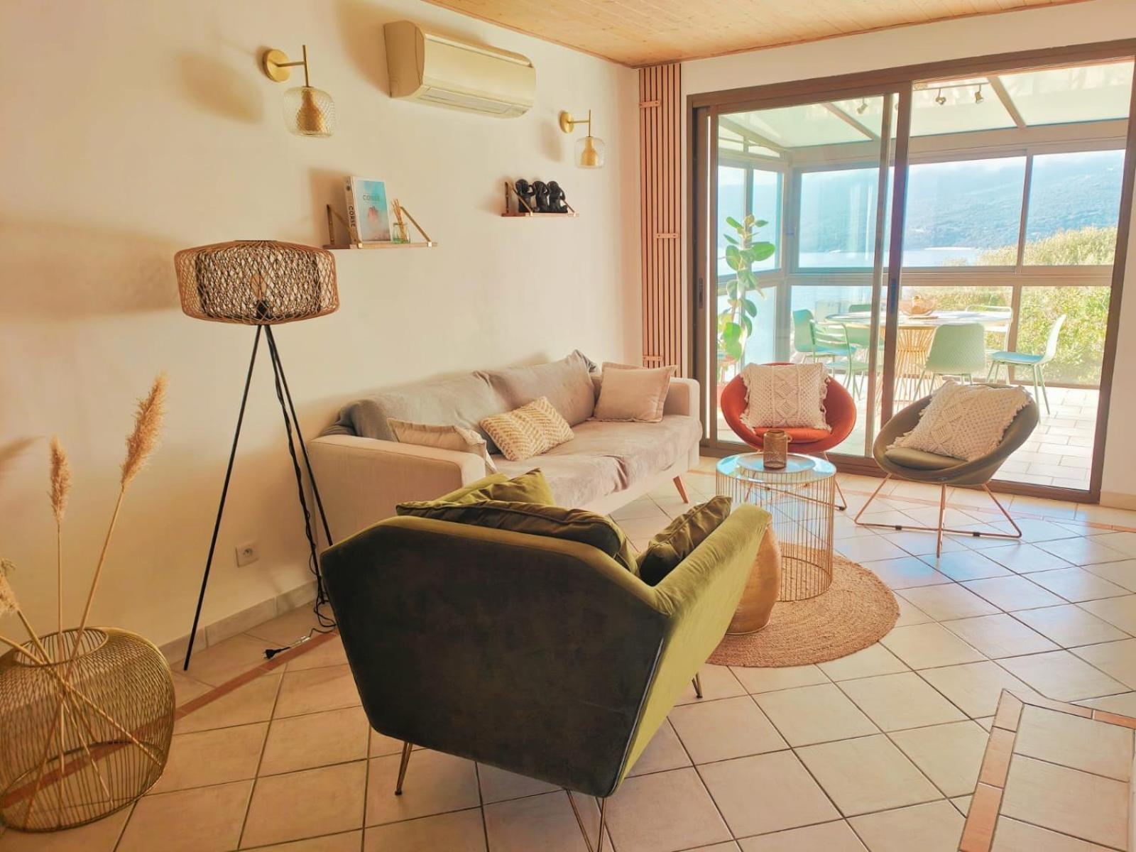 Charmante Petite Maison Magnifique Vue Mer Propriano  Zewnętrze zdjęcie